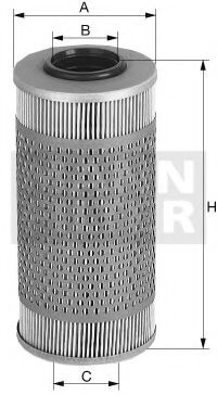 Масляный фильтр MANN-FILTER H432