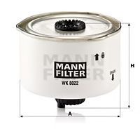 Топливный фильтр MANN-FILTER WK8022X