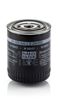 Масляный фильтр MANN-FILTER W93021