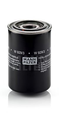 Масляный фильтр MANN-FILTER W9293