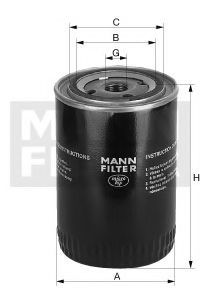 фильтр АКПП, гидрофильтр MANN-FILTER W96215