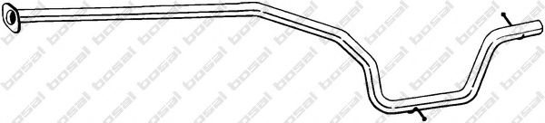 Труба выхлопного газа Bosal 950055