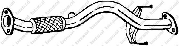 Труба выхлопного газа Bosal 750135