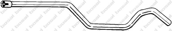 Труба выхлопного газа Bosal 850113