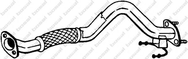 Труба выхлопного газа Bosal 750169