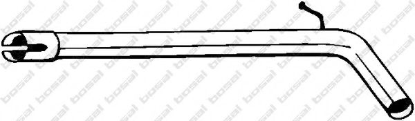 Труба выхлопного газа Bosal 800199