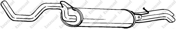 Глушитель выхлопных газов конечный Bosal 281227