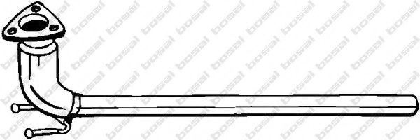 Труба выхлопного газа Bosal 800105