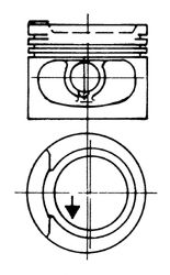 Поршень Kolbenschmidt 93928600