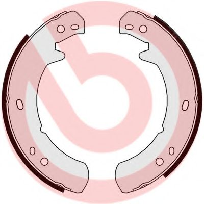 Комплект тормозных колодок, стояночная тормозная система Brembo S44507