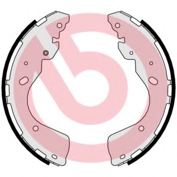 Комплект тормозных колодок Brembo S56547