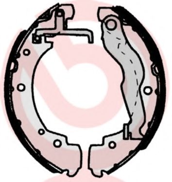 Комплект тормозных колодок Brembo S85515
