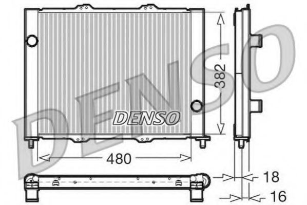 модуль охлаждения Denso DRM23099