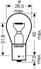 Лампа накаливания Osram 7507DC02B