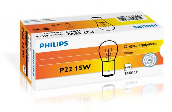 Лампа накаливания PHILIPS 12401CP