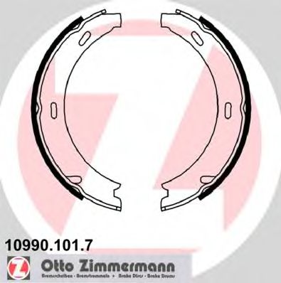 Комплект тормозных колодок, стояночная тормозная система ZIMMERMANN 109901017