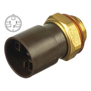 Термовыключатель, вентилятор радиатора DELPHI TS10341