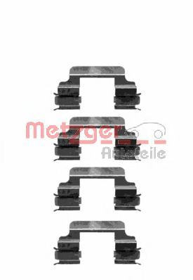 Комплектующие дискового тормоза METZGER 1091231