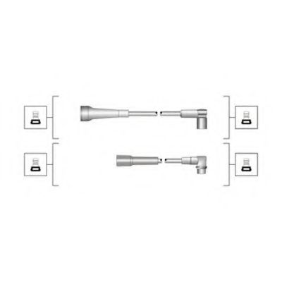 Комплект проводов зажигания Magneti Marelli 941319170051