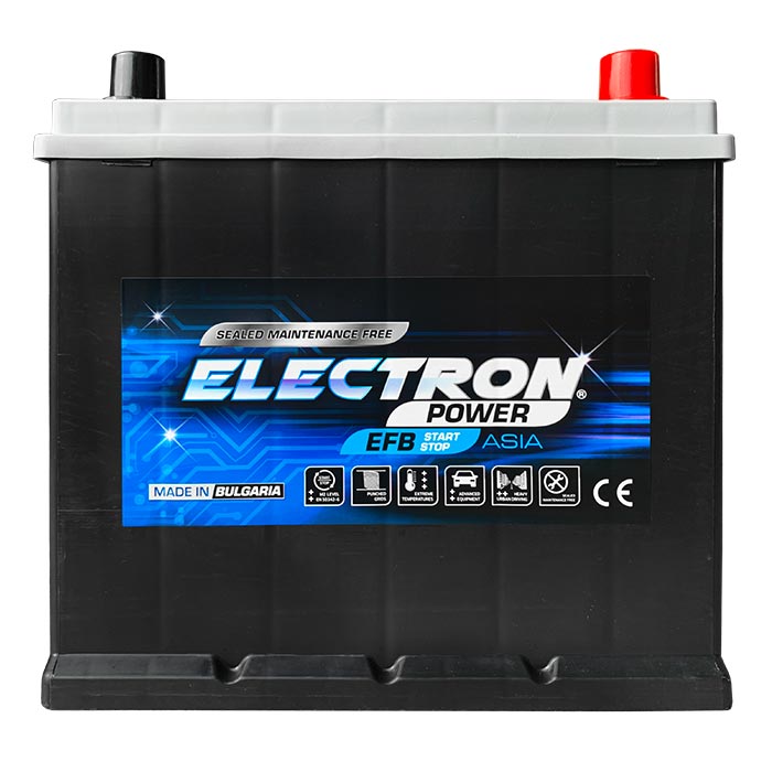 Автомобильный аккумулятор ELECTRON START-STOP EFB 6СТ-65Ah ASIA АзЕ 560А (EN) 565002056 ELECTRON 565002056