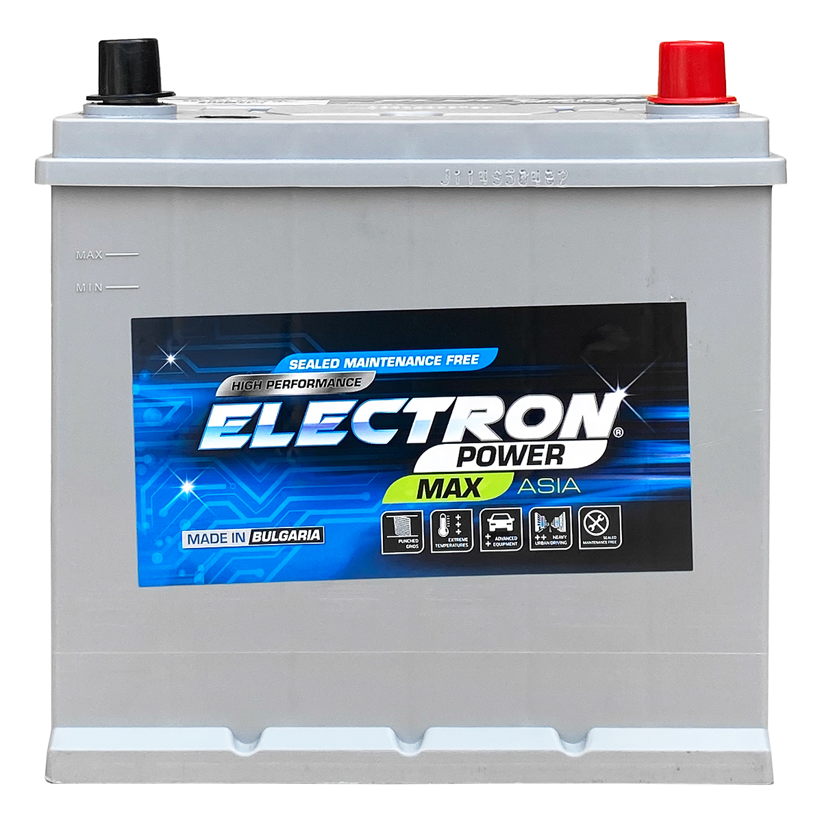 Автомобильный аккумулятор ELECTRON POWER MAX 6СТ-65Ah ASIA АзЕ 650А (EN) 565 027 065 SMF ELECTRON 565027065SMF