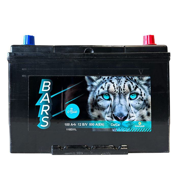 Автомобильный аккумулятор Bars 6СТ-100Ah ASIA АзЕ 800А (EN) 090 140 0 BARS 0901400