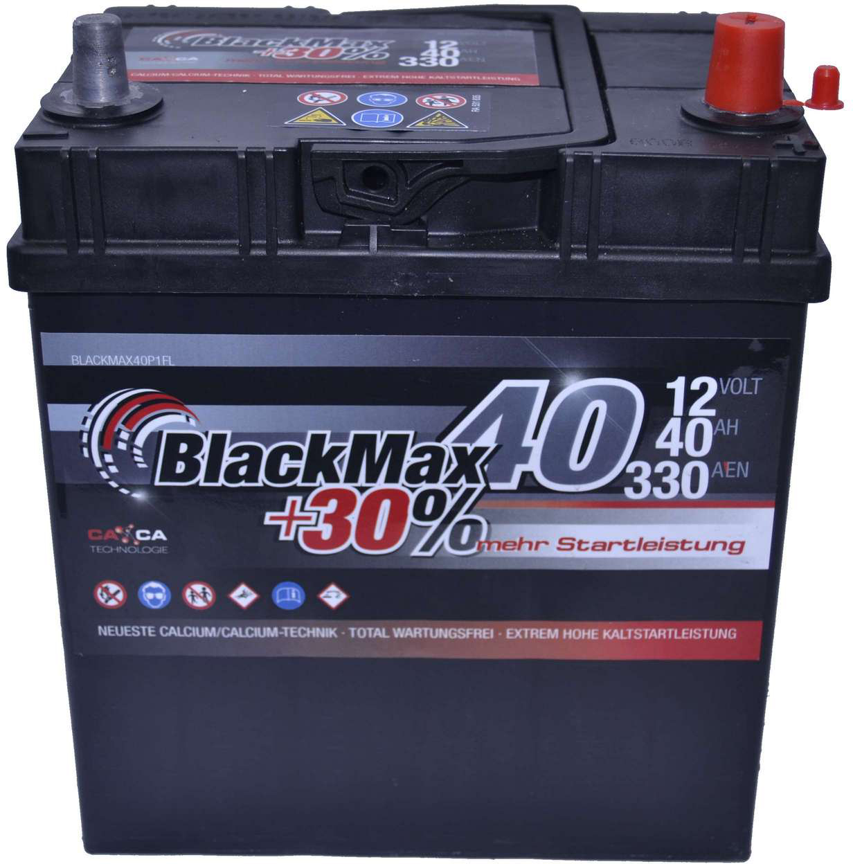 Аккумулятор автомобильный BlackMax 40Ah 330A (EN) BlackMax B4018