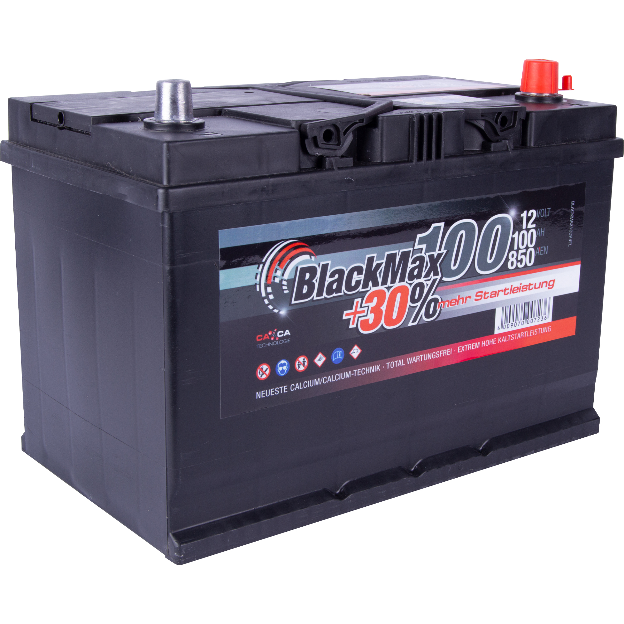 Аккумулятор автомобильный BlackMax 100Ah 850A (EN) BlackMax B4028