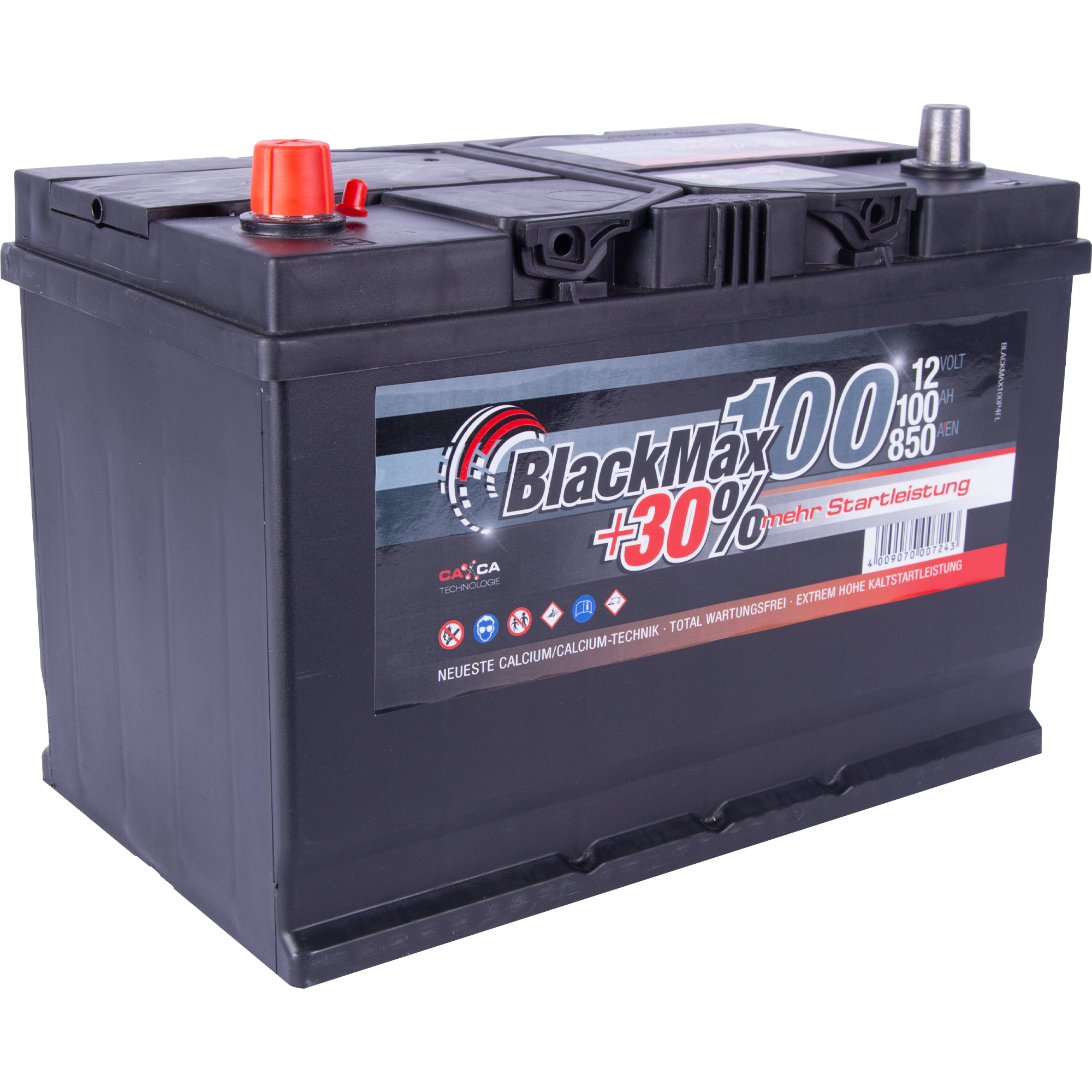 Аккумулятор автомобильный BlackMax 100Ah 850A (EN) BlackMax B4029