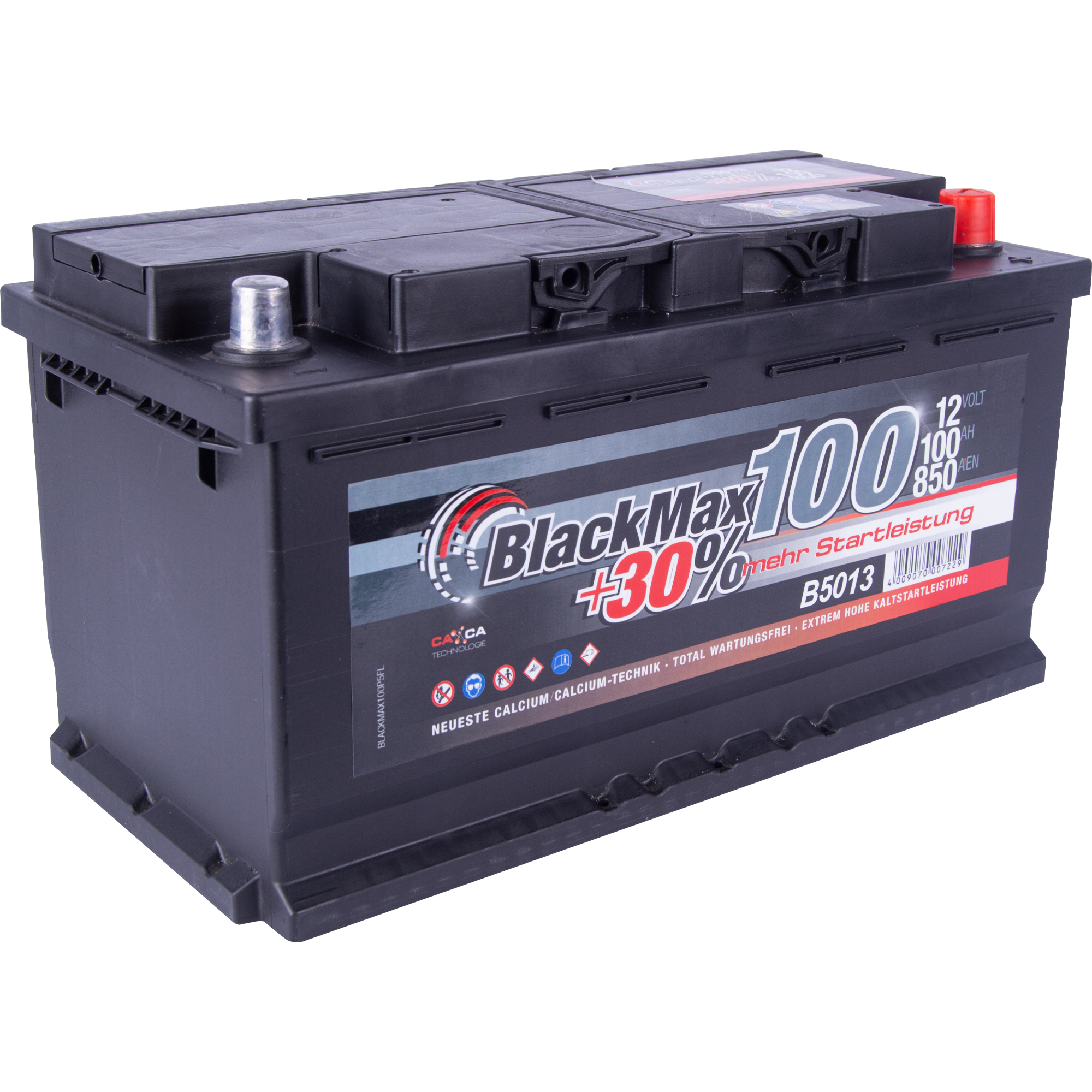 Аккумулятор автомобильный BlackMax 100Ah 850A (EN) BlackMax B5013