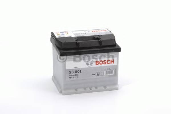 Аккумулятор автомобильный BOSCH S3001 41Ah 360A (EN) BOSCH 0092S30010