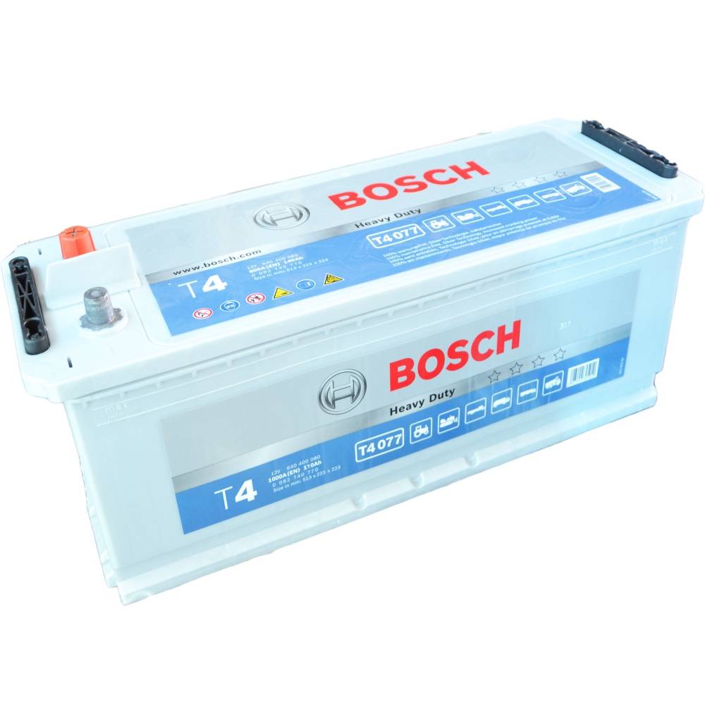 Аккумулятор грузовой BOSCH Т4077 170Ah 1000A (EN) BOSCH 0092T40770