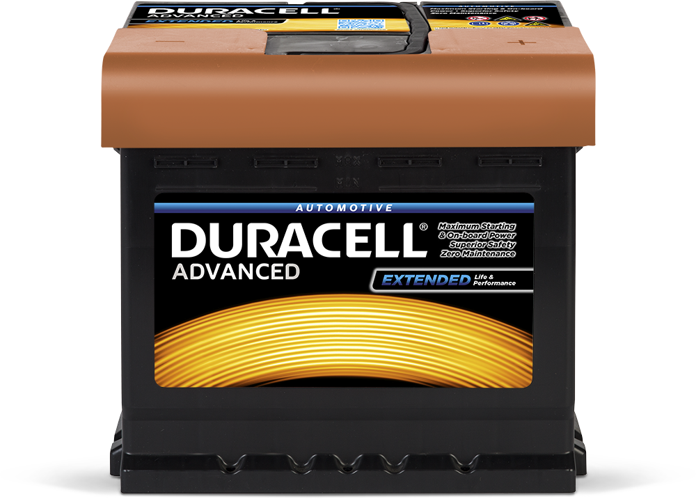 Аккумулятор автомобильный DURACELL 50Ah 450A (EN) DURACELL DA50