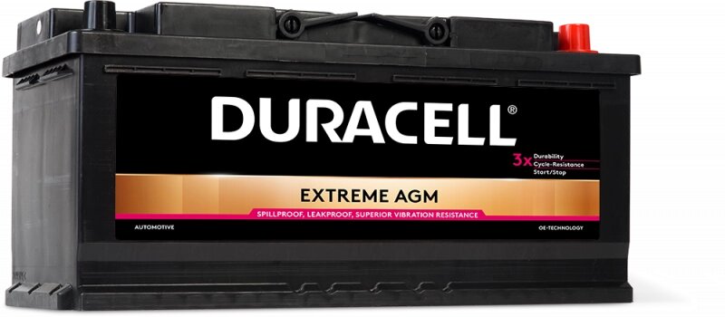 Аккумулятор автомобильный DURACELL 105Ah 950A (EN) AGM DURACELL DE105AGM