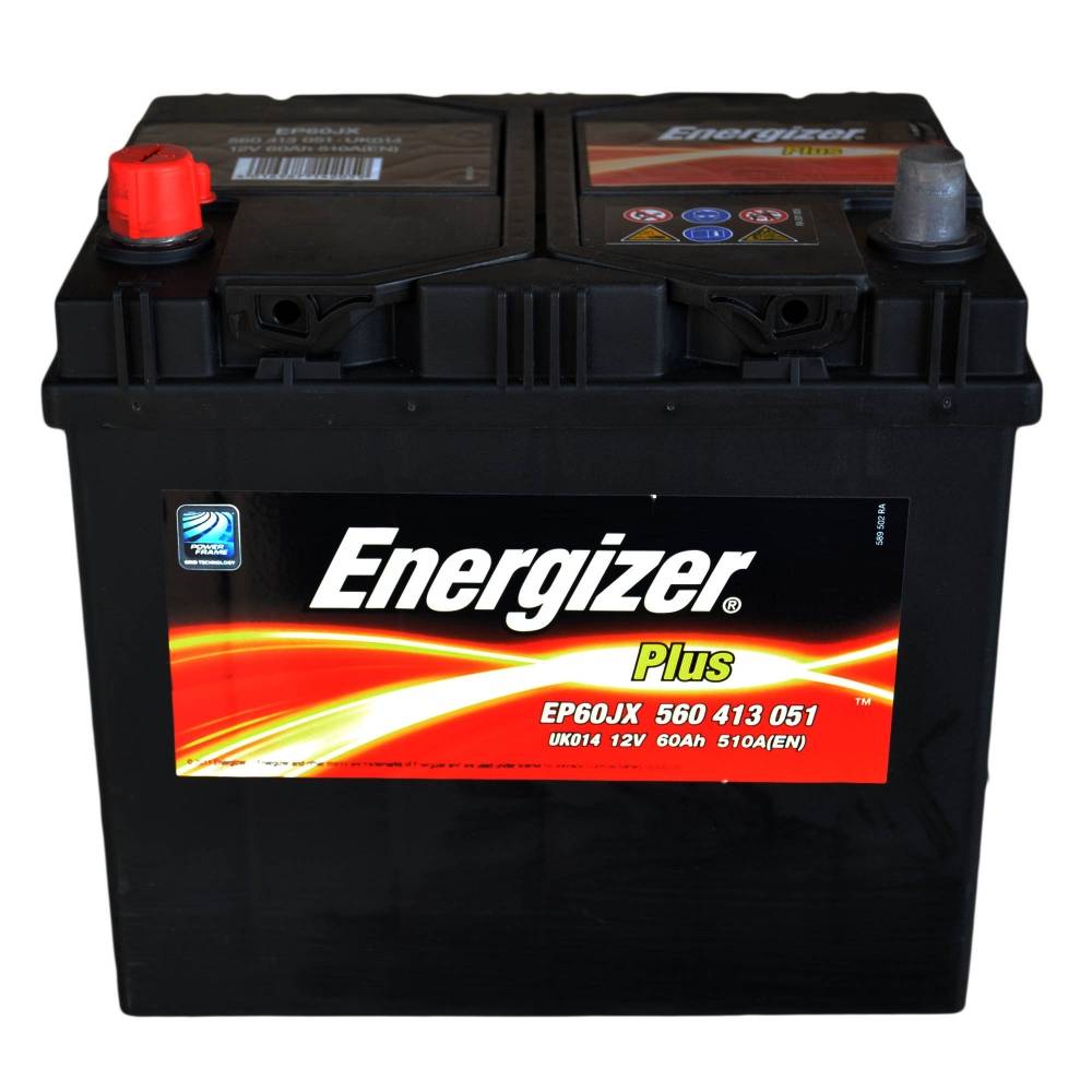 Аккумулятор автомобильный Energizer Plus 60Ah 510A (EN) ENERGIZER 560413051