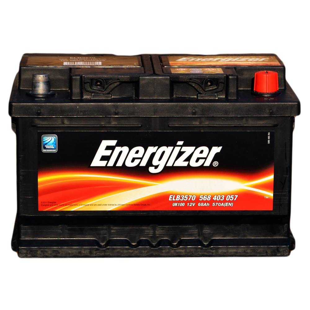 Аккумулятор автомобильный Energizer Plus 68Ah 570A (EN) ENERGIZER 568403057