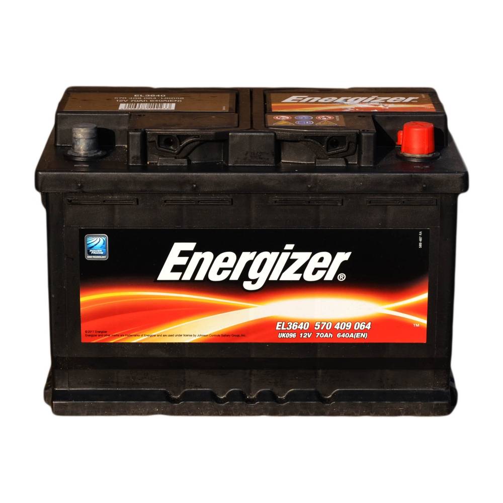 Аккумулятор автомобильный Energizer 70Ah 640A (EN) ENERGIZER 570409064