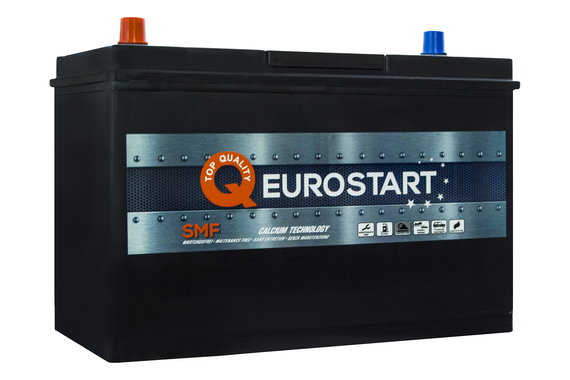 Аккумулятор автомобильный EUROSTART CASE HEAVY 115Ah 1050A (EN) EuroStart 615738105