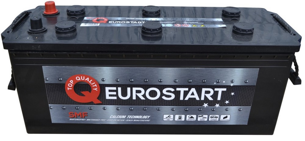 Аккумулятор грузовой EUROSTART TRUCK 140Ah 900A (EN) EuroStart 640045090