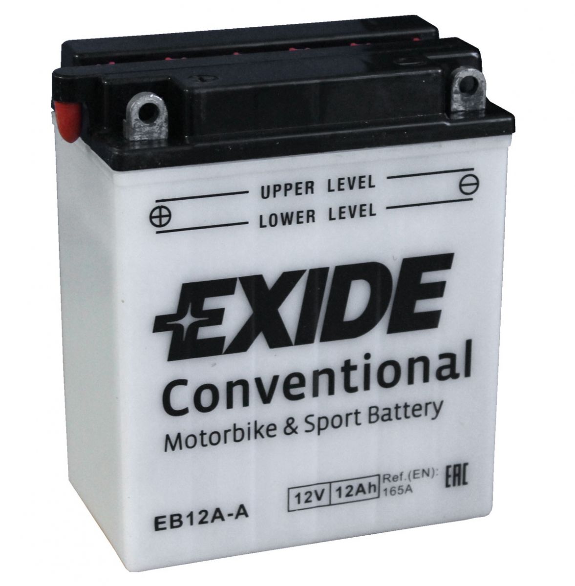 Аккумулятор EXIDE мото Conventional 12Ah 165A (EN) Кислотный EXIDE EB12AA