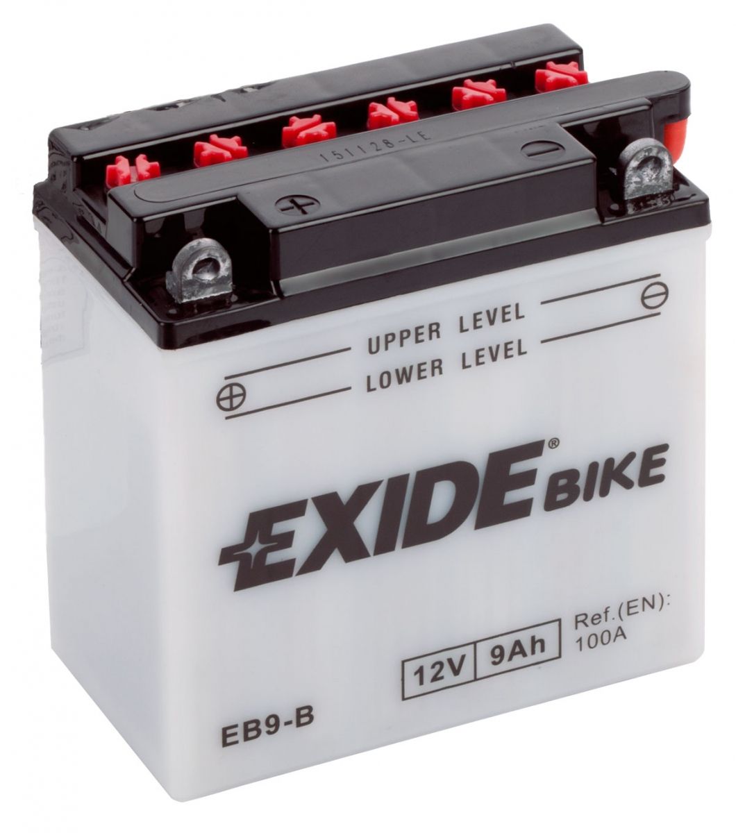Аккумулятор EXIDE мото Conventional 9Ah 100A (EN) Кислотный EXIDE EB9B
