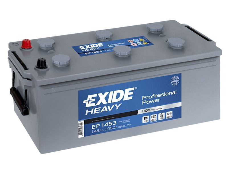Аккумулятор EXIDE грузовой POWER PRO SUPER HEAVY-DUTY 145Ah 900A (EN) Кислотный EXIDE EF1453