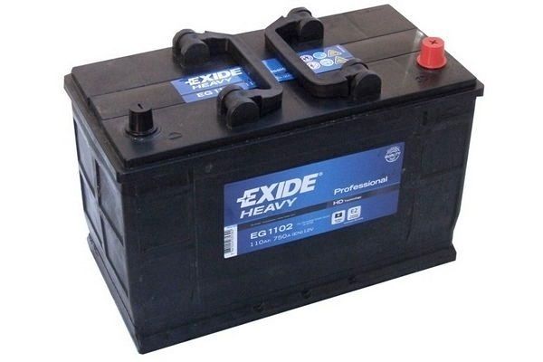 Аккумулятор EXIDE грузовой START PRO 110Ah 750A (EN) Кислотный EXIDE EG1102
