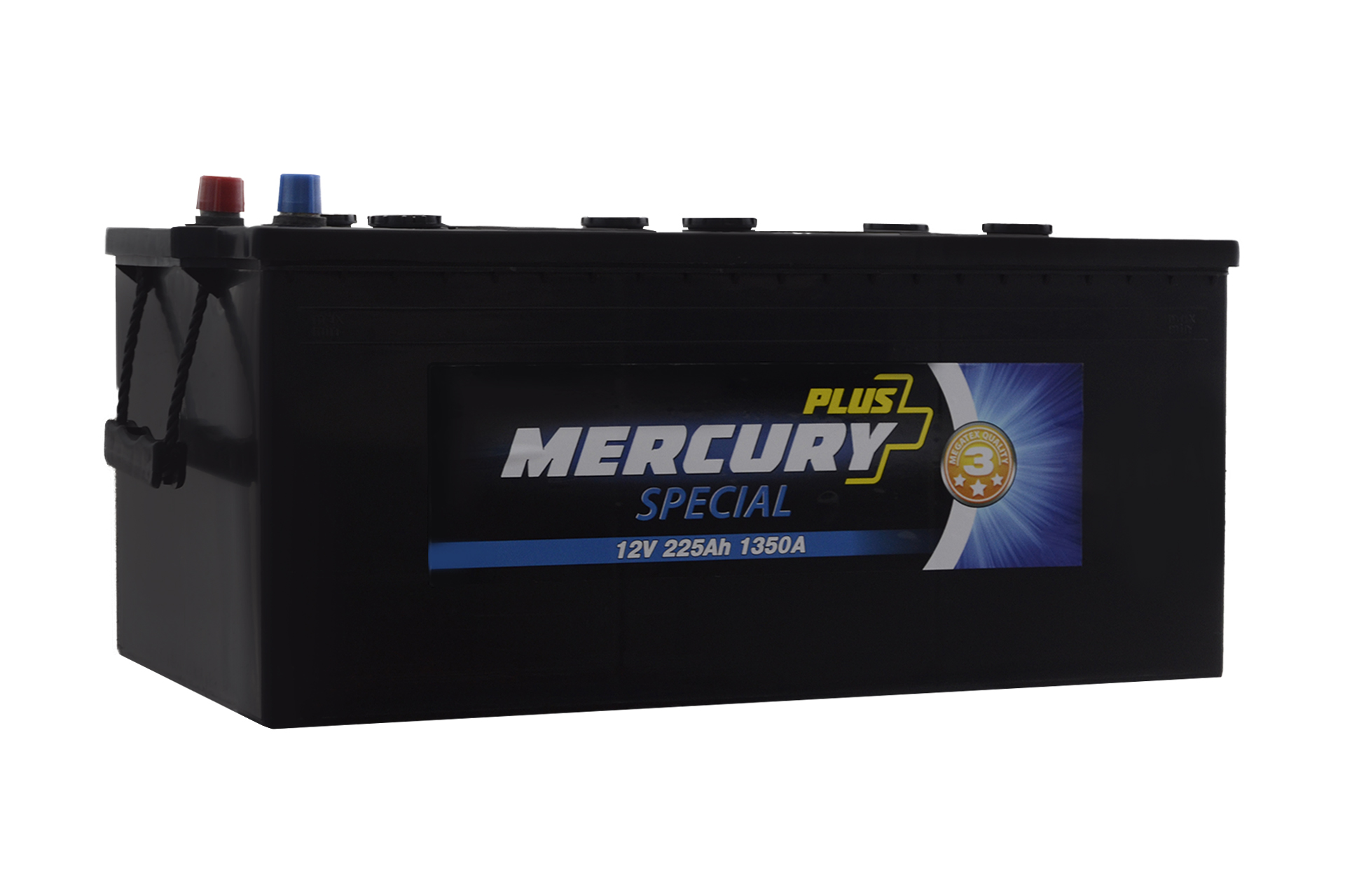 Аккумулятор грузовой MERCURY SPECIAL Plus 225Ah 1350A (EN) Кислотный MERCURY P47294