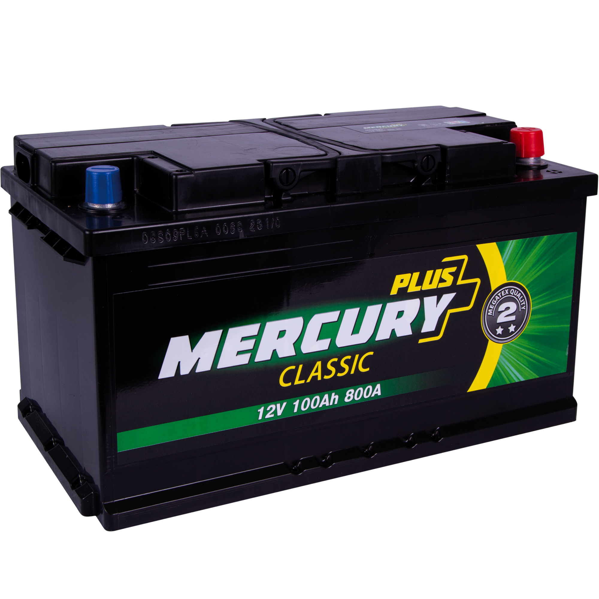 Аккумулятор автомобильный MERCURY CLASSIC Plus 100Ah 800A (EN) Кислотный MERCURY P47282
