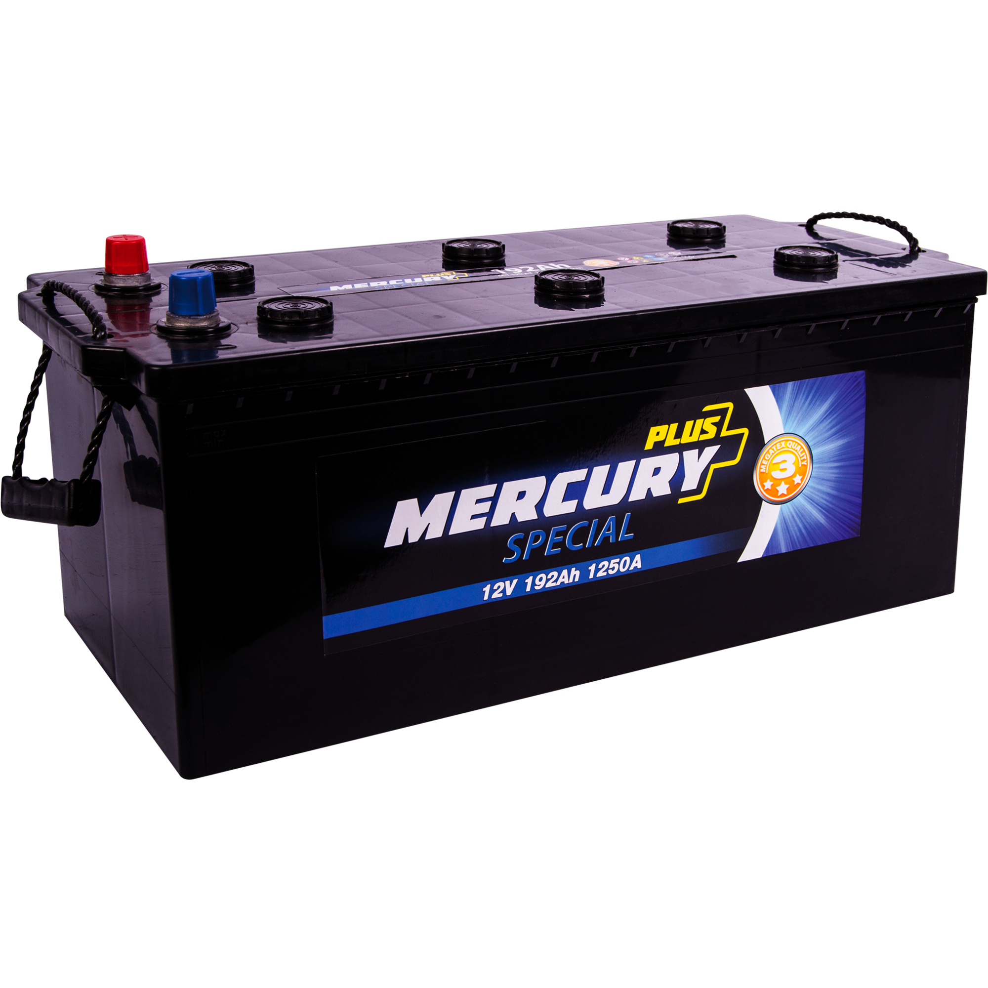 Аккумулятор грузовой MERCURY SPECIAL Plus 192Ah 1250A (EN) Кислотный MERCURY P47293