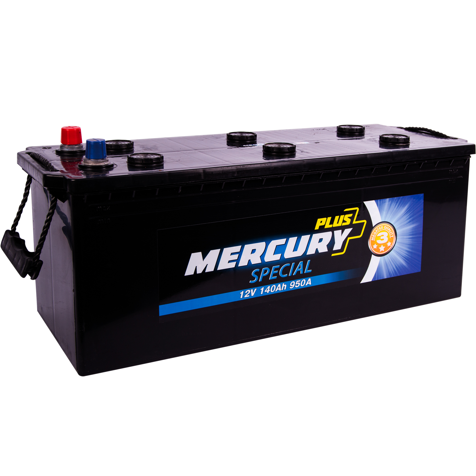 Аккумулятор грузовой MERCURY CLASSIC Plus 140Ah 950A (EN) Кислотный MERCURY P47299