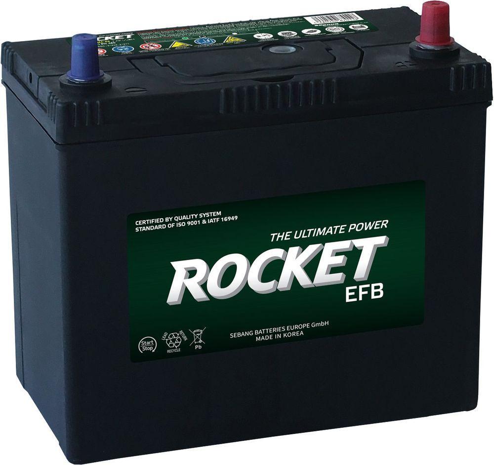Автомобильный акумулятор ROCKET START-STOP EFB 6СТ-55Ah ASIA АзЕ 460А (CCA) EFBN55L ROCKET EFBN55L