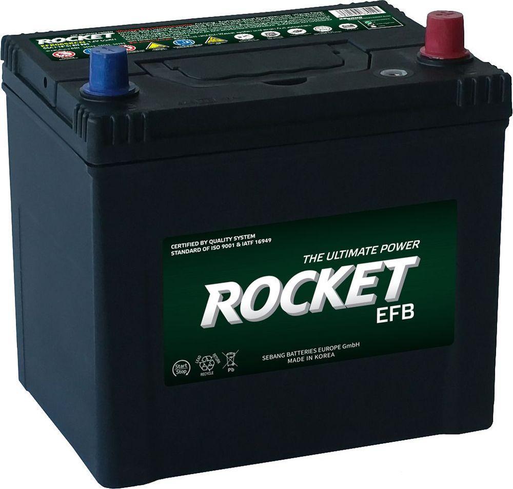 Автомобильный аккумулятор ROCKET EFB Japan 6СТ-65Ah АзЕ ASIA 550A (CCA) EFB Q85L ROCKET EFBQ85L