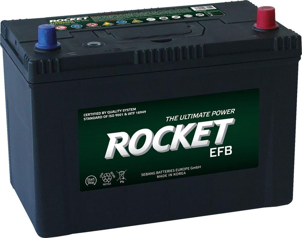 Автомобильный аккумулятор ROCKET EFB Japan 6СТ-95Ah АзЕ ASIA 760A (CCA) ROCKET EFBT110L